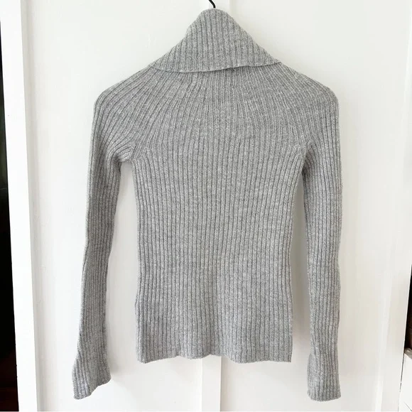 VIKTORIA & WOODS grey wool sweater - Picture 3 of 5